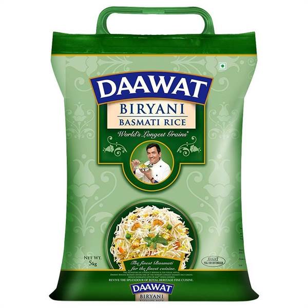 Daawat Biryani Basmati Rice - 5 kg